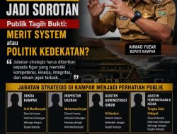 Birokrasi Kampar Jadi Sorotan, Publik Tagih Bukti: Merit System atau Politik Kedekatan?