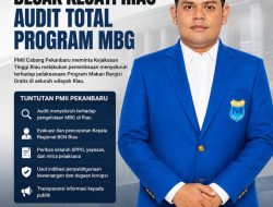 PMII Pekanbaru Desak Kejati Riau Audit Total Program MBG, Kepala Regional BGN Diminta Dievaluasi