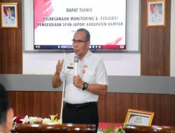 Pemkab Kampar Perkuat Respons Pengaduan Publik, Seluruh OPD Dievaluasi Melalui SP4N-LAPOR!