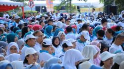 Jalan Sehat dan Festival Kuliner Meriahkan Puncak HKG PKK ke-54 di Kampar