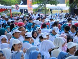Jalan Sehat dan Festival Kuliner Meriahkan Puncak HKG PKK ke-54 di Kampar